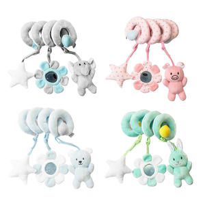 Agente de Compras Confiable: Juguete Musical para Bebés, Lindo Elefante y Erizo con Campanas, Mordedor Colgante para Carriolas, Asientos de Coche y Cunas - Product Image 4
