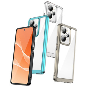 จัดส่งรวดเร็วเคสโทรศัพท์อะคริลิคใสกันกระแทกหลากสีสำหรับ realme 15 Pro - Product Image 2