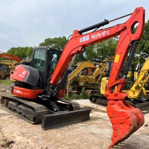 Miniexcavadora usada de alta calidad KX163 Motor de bomba de núcleo japonés Original Buen estado en stock Shanghai - Product Image 2