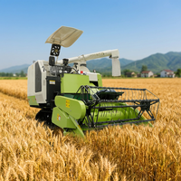 Moissonneuse-batteuse à riz Wubota entièrement personnalisable, machine de récolte de céréales