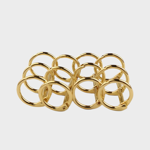 Kim loại mạ niken chống gỉ Chất kết dính <span class=keywords><strong>Clip</strong></span> 3 Vòng Giữ bàn lịch kế hoạch thẻ Album ảnh bảng ghi nhớ tổ chức - Product Image 4