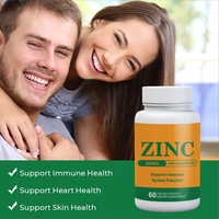 Comprimés de Zinc Picolinate OEM Non-OGM, Comprimés de Zinc Picolinate pour le Bien-être Familial, Complément Alimentaire en Capsules