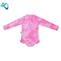 Maillot de bain une pièce sirène rose pour enfants filles ensemble 2 pièces avec logo avant à motifs de dessins animés bikini d'été pour 12 ans