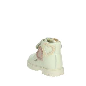Bottines pour filles Balducci, couleur beige, avec application de cœur, chaussures pour enfants - Product Image 2