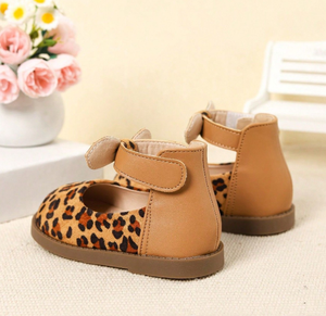 Nuevo Diseño de Zapatos de Vestir para Niña con Lazo de Leopardo - Product Image 4