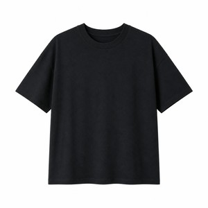 Custom 270G Heavyweight 96%+ Cotton T Shirt OEM ODM Oversized Unisex Crew Neck Blank Short Sleeve <b>Tee</b> with Logo - Product Image 3