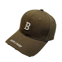 Estilo coreano Ins gorra de béisbol Unisex 3D bordado terciopelo tela carta pato sombrilla Primavera Verano Internet celebridad moda