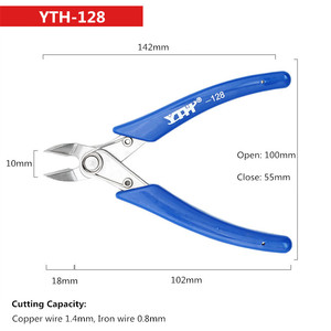 Dây YTH-128 cắt chéo bên Cắt Kìm kết cấu Grips dụng cụ cầm tay thép không gỉ Công cụ Cắt cho Diy Jewelry Set - Product Image 1