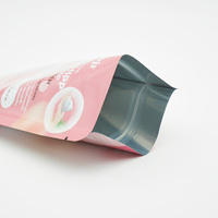 Sachet d'emballage multi-couches à fermeture éclair pour savon moussant, sac en plastique anti-humidité pour usage quotidien avec shampoing