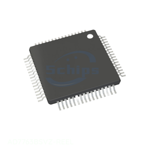 Electronic Components And Parts AD7763BSVZ-REEL IC ADC 24BIT SIGMA 64TQFP 64 TQFP Exposed Pad Data Acquisition Authorized Distri - Product Image 1