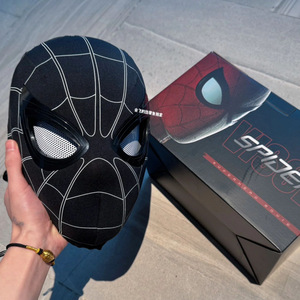 Máscara Eléctrica <span class=keywords><strong>de</strong></span> Spider-Man para Niños y Adultos, Disfraz <span class=keywords><strong>de</strong></span> Cosplay para TV y Cine, para Fiestas <span class=keywords><strong>de</strong></span> Disfraces y Baile, Set <span class=keywords><strong>de</strong></span> Regalo AL096-W2 - Product Image 3