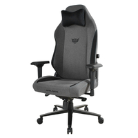 Appui-tête 4D de haute qualité pivotant à hauteur réglable chaise de joueur ergonomique avec appui-tête magnétique en velours pour salle informatique