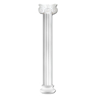 Colonnes et piliers en polyuréthane BT80202-1, modèle 3D, design français moderne, légers, blancs, durables, écologiques, application hôtelière