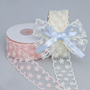 El yapımı pamuk DIY dekoratif şerit yeni dantel işlemeli örgü dantel kumaş hayvan desen düğün yay kemer yaka manşetleri - Product Image 1