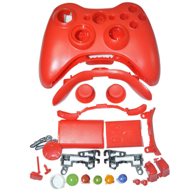 Wireless Housing Shell for Xboxes 360 Case Cover Replacement Protective Case for Xboxes 360 Covering Kit