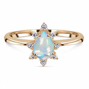 Bague argent Sterling 925 pour femme, bijoux de fantaisie, motif floral, pour fête de juillet - Product Image 5