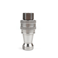 Conector Rápido de Alta Presión para Instalaciones Internacionales, Conector de Electrolito con Rosca Interna, Accesorio para Tuberías de Agua