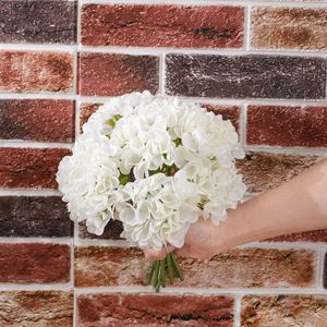 CallaFloral - Hortensia Artificial Blanca de una Sola Rama, Hecha a Mano, Decoración para Bodas - Product Image 2