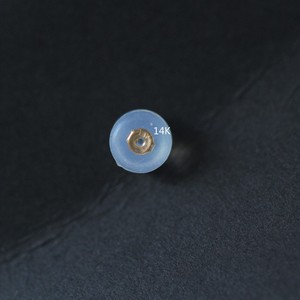 Hochwertige 14 Karat massives Gold Ohr stecker aus Silikon für die Herstellung von Ohrring schmuck - Product Image 4