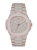 Relojes de Lujo para Hombre con Diamantes VVS Iced Out de Alta Calidad al por Mayor, Estilo Hip Hop, con Moissanita VVS1