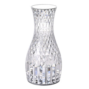 <span class=keywords><strong>Lampada</strong></span> da tavolo a forma di vaso <span class=keywords><strong>lampada</strong></span> da tavolo con ricarica USB <span class=keywords><strong>trasparente</strong></span> per banchetti regalo di nozze regalo romantico decorativo da scrivania - Product Image 5