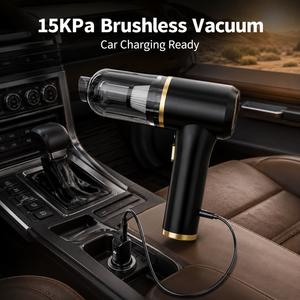 Aspirateur à main sans fil 15KPa, souffleur d'air, gonfleur et dégonfleur pour voiture, maison, bureau, nettoyage, OEM, ODM, personnalisé - Product Image 2