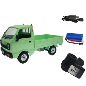 WPL D12 <span class=keywords><strong>RC</strong></span> voiture 1:10 2WD, camion d'escalade avec lumière LED, moteur brossé D12, cadeaux pour enfants, 260, nouveau, 1/10 - Product Image 1