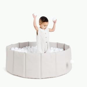 Grande fosse à balles Portable pour bébé, <span class=keywords><strong>piscine</strong></span> à balles <span class=keywords><strong>pliable</strong></span>, océan, maison de jeux, sac de rangement en cuir pu, jeu pour enfants - Product Image 1