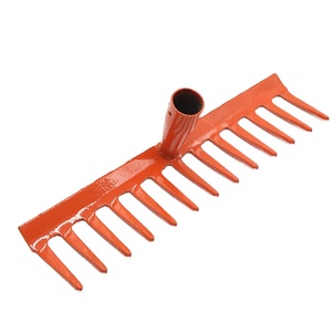 Meilleure Qualité Râteau de Jardin, Double Couleur Râteau À Feuilles D'acier - Product Image 4
