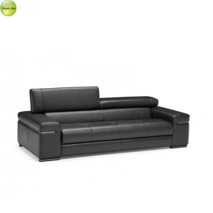 ชุดเฟอร์นิเจอร์ห้องนั่งเล่นดีไซน์ล่าสุด สไตล์มินิมอล โครง<span class=keywords><strong>โซฟา</strong></span>หนัง ชุดโซฟา 6 <span class=keywords><strong>ที่นั่ง</strong></span> รุ่น N009 - Product Image 2