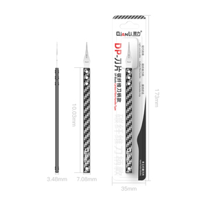 QIANLI DP poignée en Fiber de carbone avec lame polie à la main outil de réparation de <span class=keywords><strong>carte</strong></span> mère de téléphone portable multi-modèle universel - Product Image 4