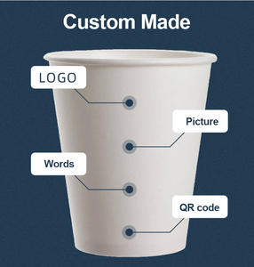 แก้วกาแฟกระดาษคราฟท์แบบกำหนดเอง แก้วแบบใช้ครั้งเดียวสำหรับเครื่องดื่มร้อน พร้อมโลโก้ รีไซเคิลได้ ขนาด 8oz 12oz 16oz แก้วกาแฟร้อน - Product Image 6