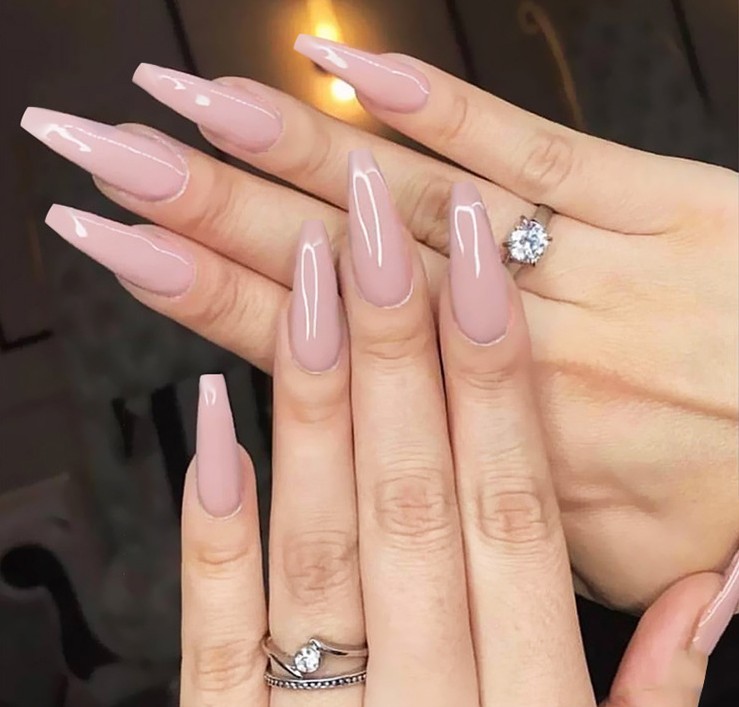 VMAE женские разноцветные ногти балерины 24 шт./кор. полное покрытие Твердые с лентой искусственные ногти накладные ногти