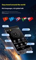 Traductor Inteligente de IA de Alta Calidad, Compatible con Múltiples Idiomas, Cámara, Wifi, Pantalla HD, Traductor Inteligente de IA para Viajes