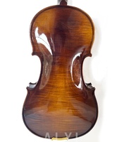 Kit Violon Allemand 4/4 AIYI VA08 Direct Usine, Érable Ondulé Flammé Verni, Épicéa – Prix de Gros Pas Cher, Haute Qualité