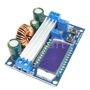35W DC 5.5-30Vถึง0.5-30VจอแสดงผลLCDอัตโนมัติStep Up Down Buck boost Converterแหล่งจ่ายไฟโมดูลบอร์ด - Product Image 6