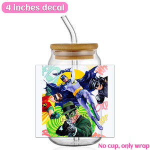 Gran oferta película famosa impermeable y a prueba de arañazos UV DTF Cup Wrap Transfers 16oz Glass Can Custom UV DTF Cup Wrap Transfers - Product Image 6