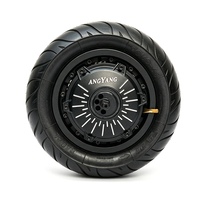 ANGYANG-S500 8000W 15KW 60-96V Moteur à moyeu CC sans balais 11 pouces 100-200 km/h Trottinette électrique en aluminium Frein à disque IP54