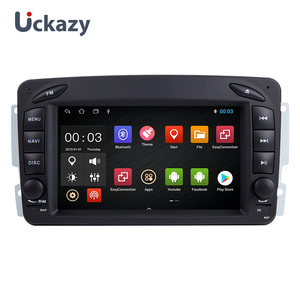Uckazy Reproductor Multimedia para Coche, Radio Estéreo 2 Din con <span class=keywords><strong>Android</strong></span> 14 para Mercedes Benz Vito W203 W639 W168 VaneoClk W209 W210 M/<span class=keywords><strong>ML</strong></span> - Product Image 1
