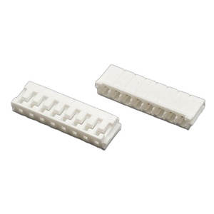ขั้วต่อสายไฟเข้าบอร์ดแบบ IDC รุ่น EQ EHR2.5-8PIN ตัวผู้/ตัวเมีย ตัวเรือนสีขาว ขั้วทองแดงอัลลอยด์รูปสี่เหลี่ยมผืนผ้า รองรับแรงดันไฟฟ้า 300V กระแสไฟ 3A สำหรับไฟ LED - Product Image 1