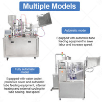 Machine de remplissage et de scellage automatique à ultrasons HNOC pour tubes en plastique cosmétiques et dentifrice