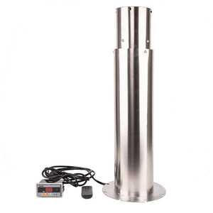 220V 55W 40W fuoco reale <span class=keywords><strong>camino</strong></span> <span class=keywords><strong>a</strong></span> <span class=keywords><strong>legna</strong></span> tubo di fumo ventilatore ad alta temperatura di scarico con regolatore di velocità telecomando - Product Image 4