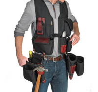 Sac de rangement pour outils d'électricien Portable et durable, kits d'outils de réparation étanches multifonctions, mallette d'outils de rangement robuste