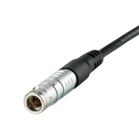 Connecteur de prise Powercon femelle extérieur étanche IP67, série K, en métal, pour aviation, 2/3/4/5/8 broches