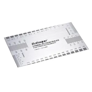 Outil de jauge de règle d'<span class=keywords><strong>action</strong></span> pour cordes baroques In/mm pour guitare basse <span class=keywords><strong>mandoline</strong></span> banjo - Product Image 1