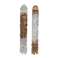 Ornements suspendus pour hall d'hôtel et bureau de vente, sculptures en bois transparentes, sculptures en résine, décorations suspendues