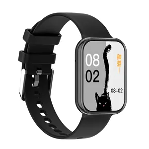 2024 nuevo Smartwatch llamada Sms mensaje recordatorio monitoreo del sueño calidad del aire prueba de estrés servicio soporte impermeable Smartwatch