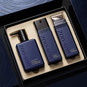 OEM Etiqueta Privada Roca Volcánica Hidratante Esencia Control de Aceite Hidratante <span class=keywords><strong>Limpiador</strong></span> <span class=keywords><strong>Facial</strong></span> <span class=keywords><strong>HOMBRE</strong></span> Crema Cuidado DE LA <span class=keywords><strong>Piel</strong></span> Set - Product Image 1