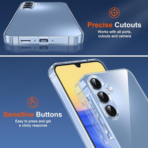 <span class=keywords><strong>Coque</strong></span> souple transparente en silicone pour Samsung <span class=keywords><strong>Galaxy</strong></span> A55 A35 A25 A15 A54 <span class=keywords><strong>A34</strong></span> A24 A14 <span class=keywords><strong>5G</strong></span> <span class=keywords><strong>Coque</strong></span> arrière transparente ultra-mince 24 - Product Image 4
