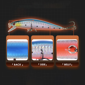 Señuelos de pesca duros Japón hundimiento largo Minnow cebo Jig pesca personalizada Minnow señuelos Minnow Japón Jigging señuelo accesorios de pesca - Product Image 6
